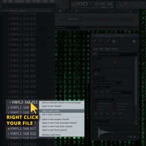 how to trim wav sample fl studio step 1