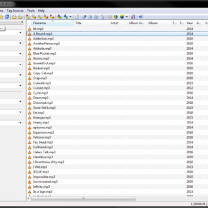 Edit mp3 files ID3 tags: screenshot 1