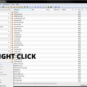 Edit mp3 files ID3 tags: screenshot 2