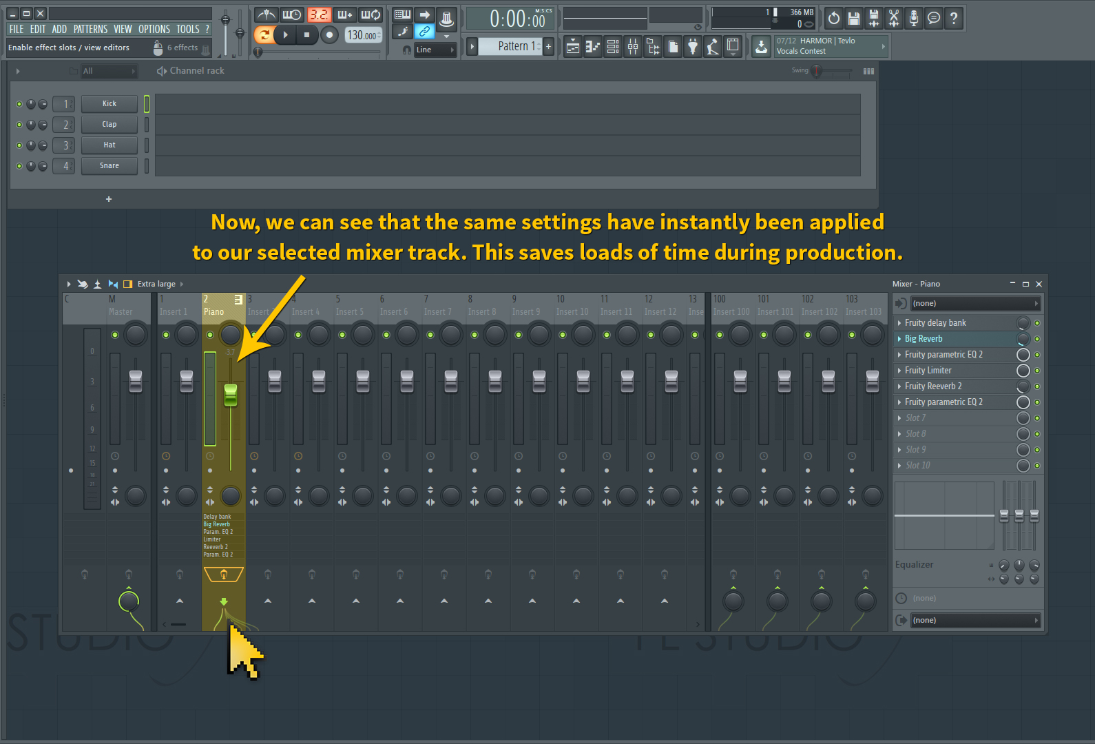 Saving mixer presets in FL Studio - Zanderjaz