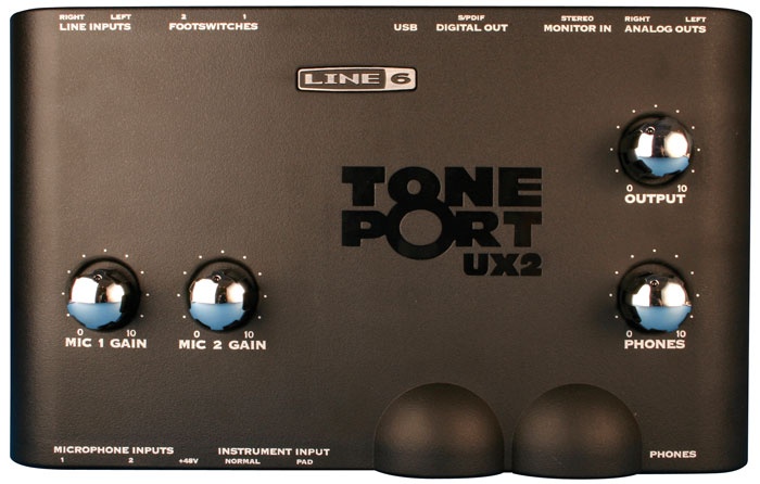 Line 6 POD Studio UX2: The Test : Back in Black - Audiofanzine