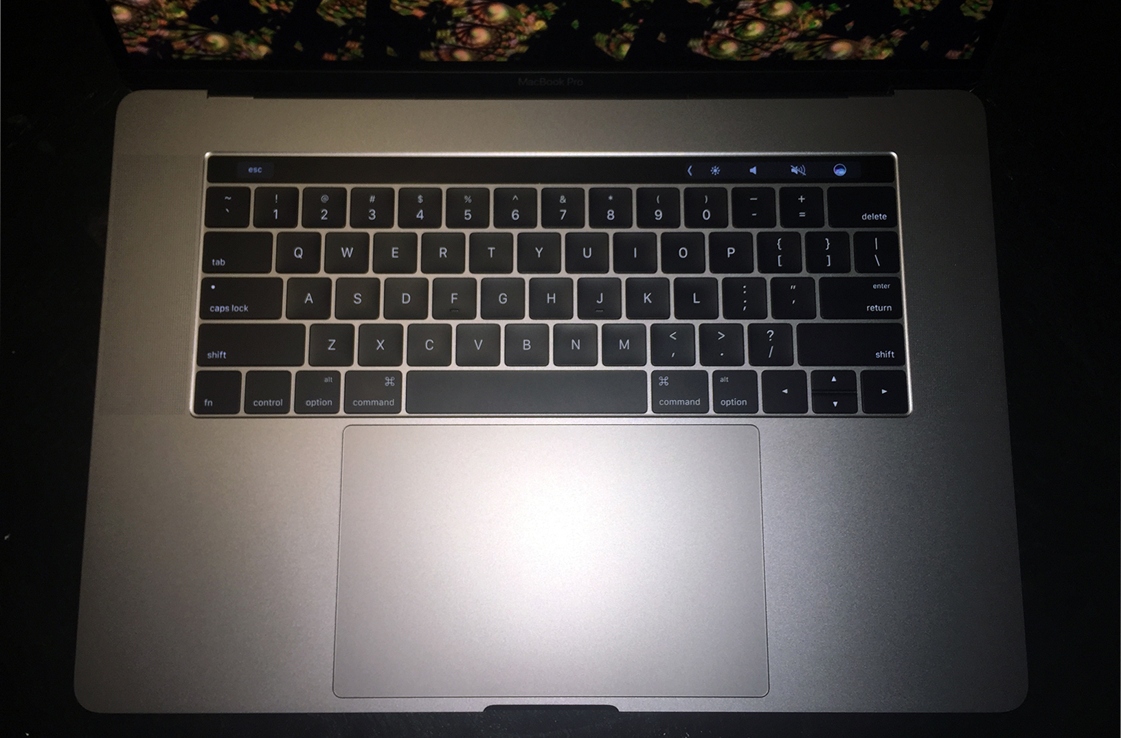 restart touchbar